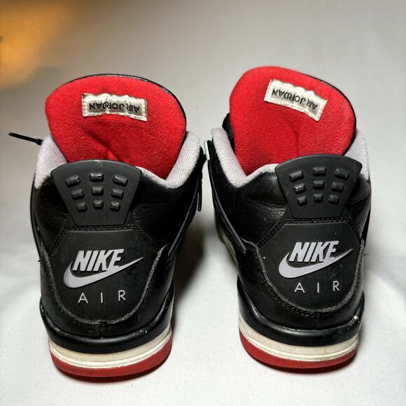 Size 7 - Nike Air Jordan 4 Retro GS Bred Reimagined Men's Shoes - Picture 7 of 10